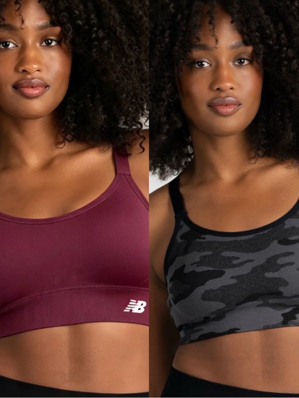 New Balance 2 pack seamless sports Bras NWT 60$